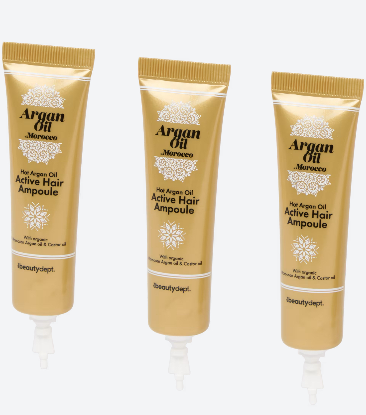 Ampoules capillaires à l’huile d’argan . The Beauty Dept